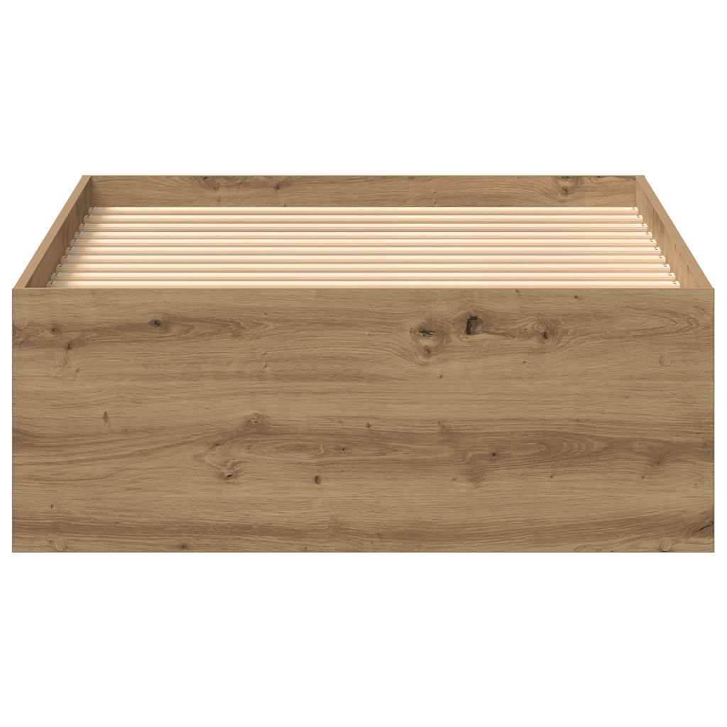 Giroletto senza Materasso Rovere Artigianale 75x190 cm | homemem39