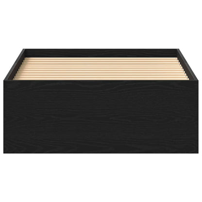 Giroletto senza Materasso Rovere Nero 75x190 cm in Truciolato | homemem39