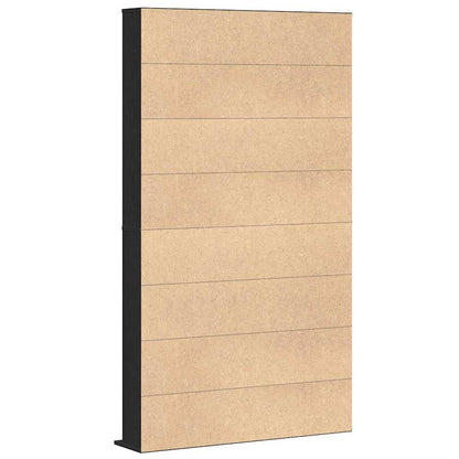 Mobile per CD Rovere Nero 101 x 23 x 177,5 cm Legno multistrato