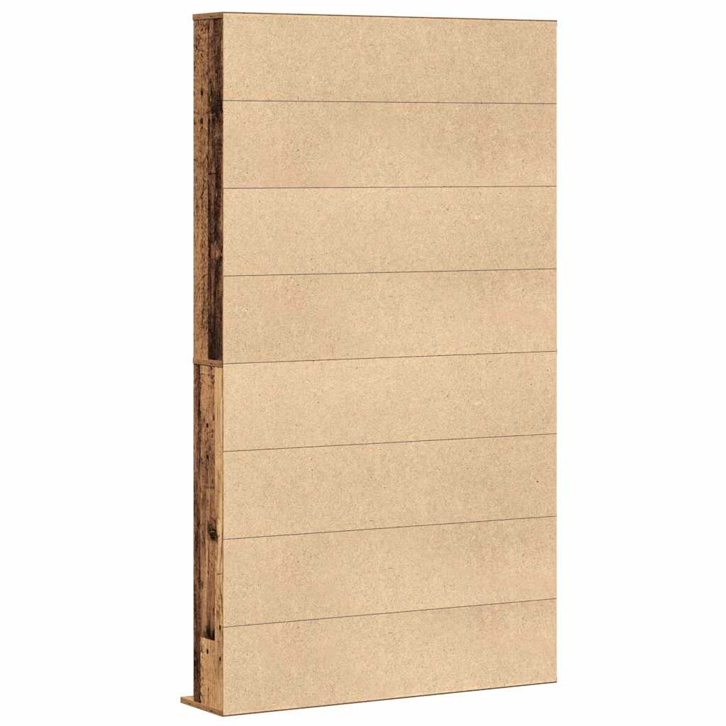 Mobile per CD con lo scaffale Legno vecchio 101 x 23 x 177,5 cm