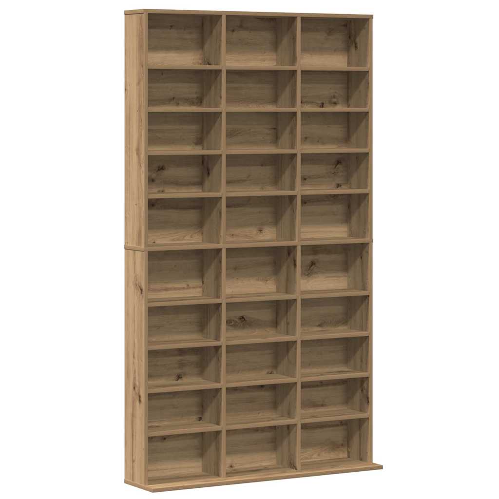 Mobile per CD Rovere artigianale 101 x 23 x 177,5 cm | homemem39