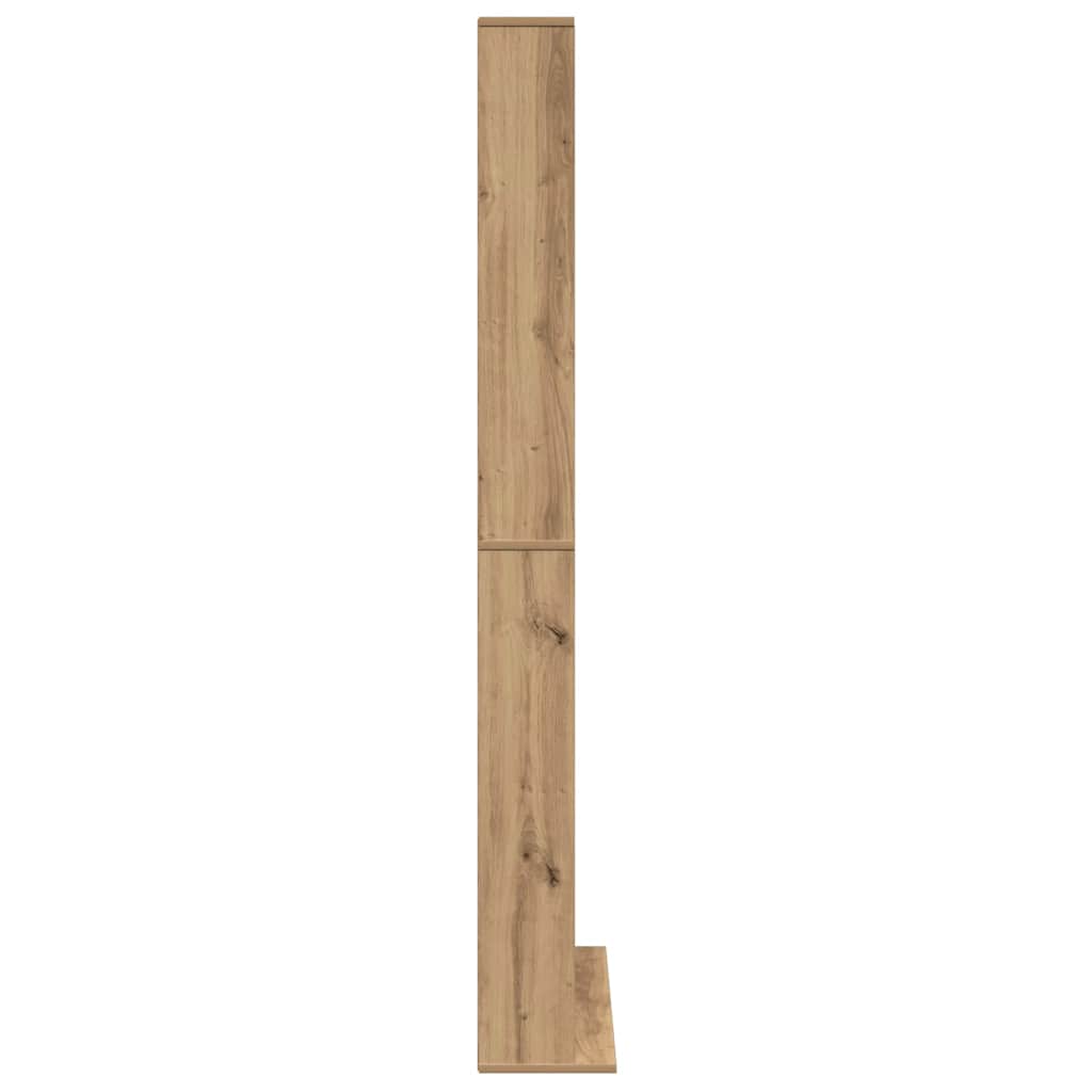 Mobile per CD Rovere artigianale 101 x 23 x 177,5 cm