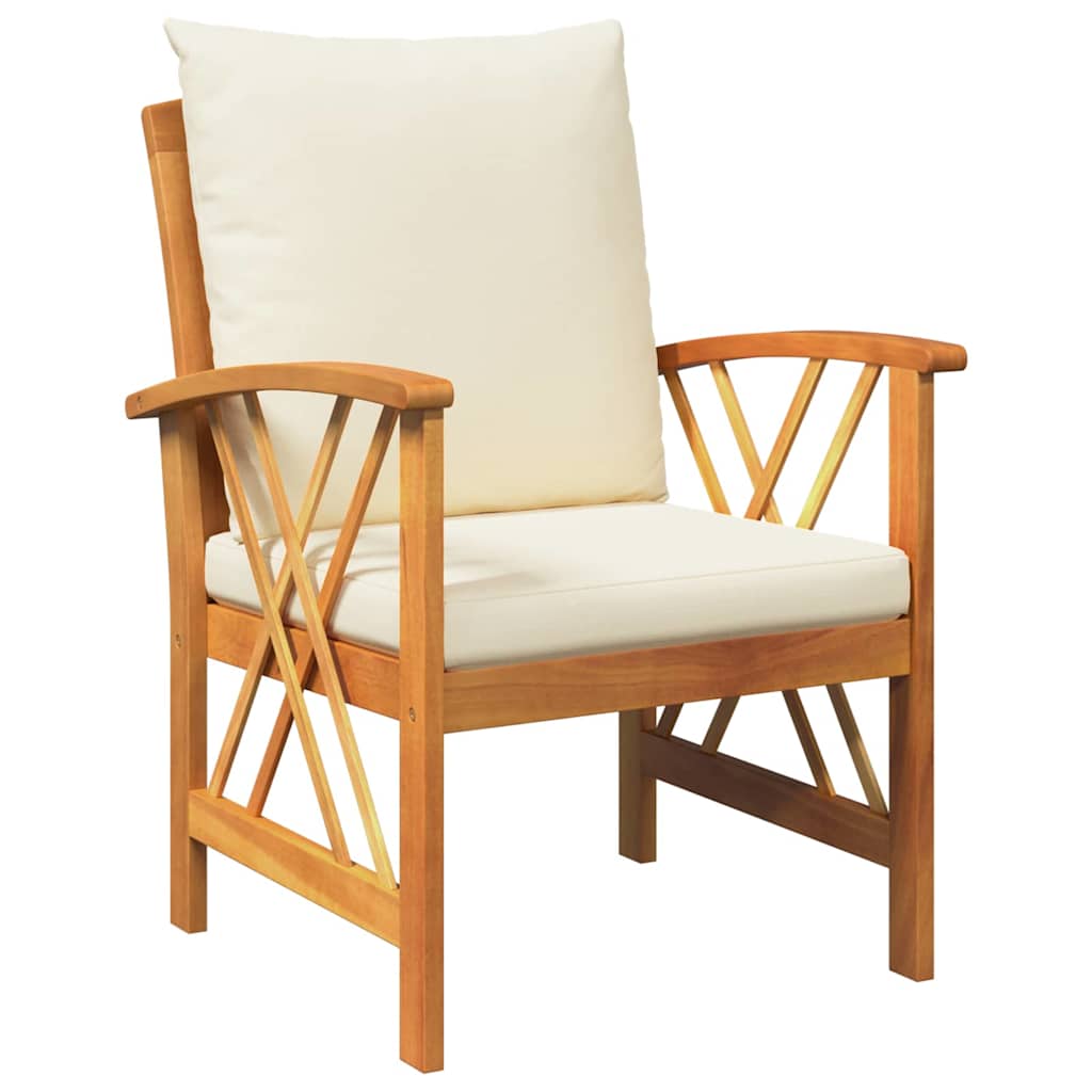 Set Divano da Giardino 3 pcs Marrone legno massello di acacia - homemem39