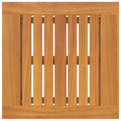 Tavolo laterale Marrone Legno massello di acacia - homemem39