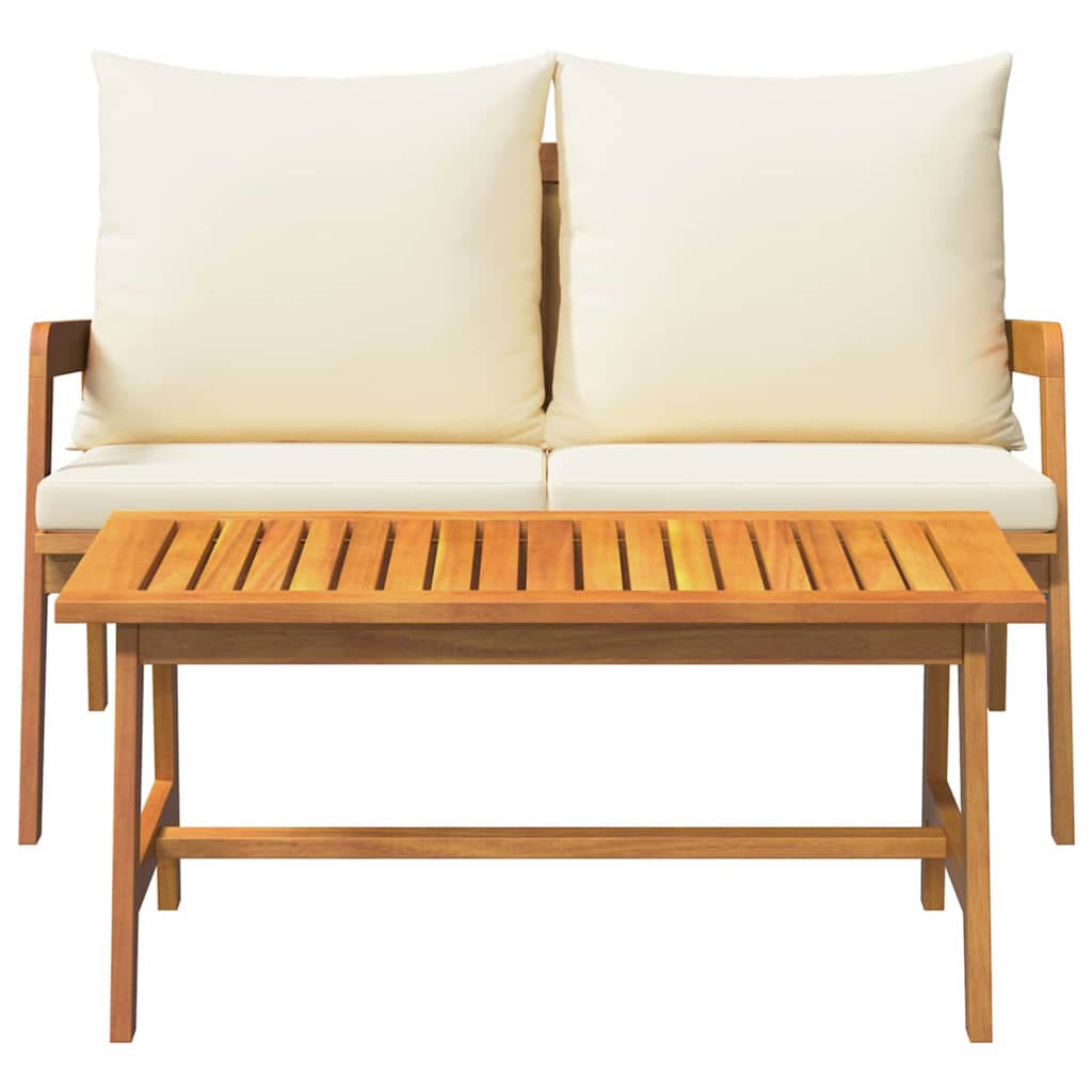 Set bistrot 2 pcs Olio Naturale Legno di Acacia Massello