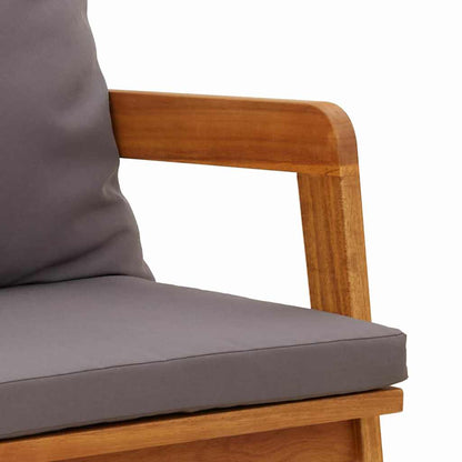 Panchina da giardino Olio Naturale Legno di Acacia Massello