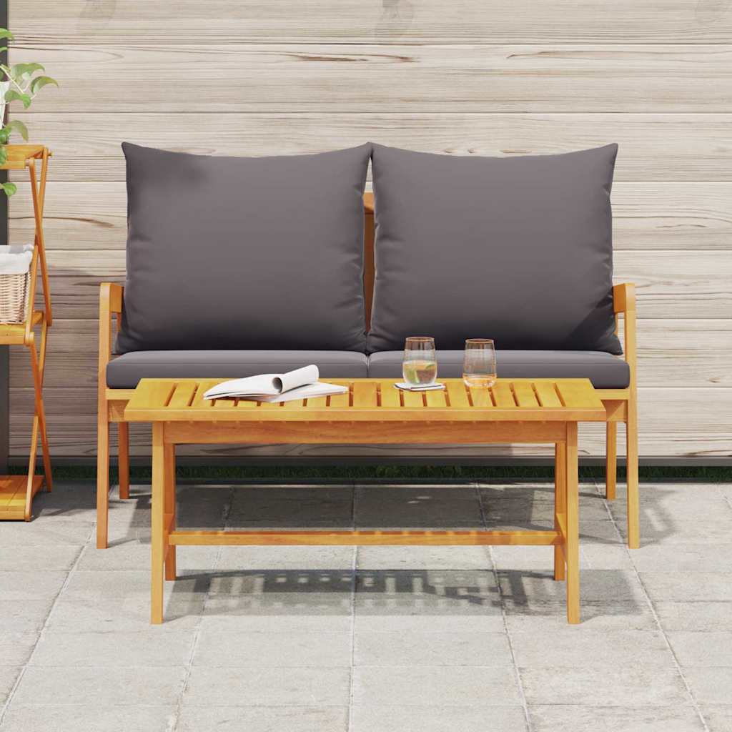 Set bistrot 2 pcs Olio Naturale Legno di Acacia Massello