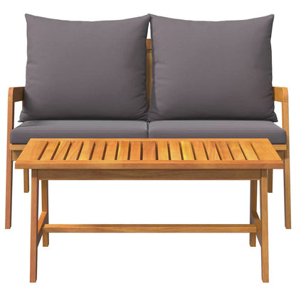 Set bistrot 2 pcs Olio Naturale Legno di Acacia Massello