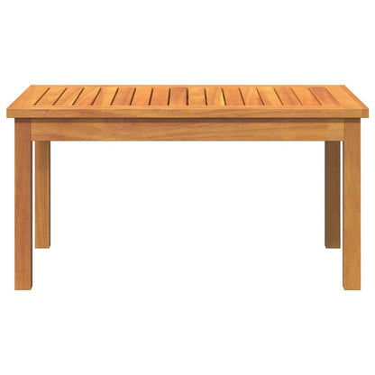 Tavolino da salotto Olio Naturale Legno di Acacia Massello