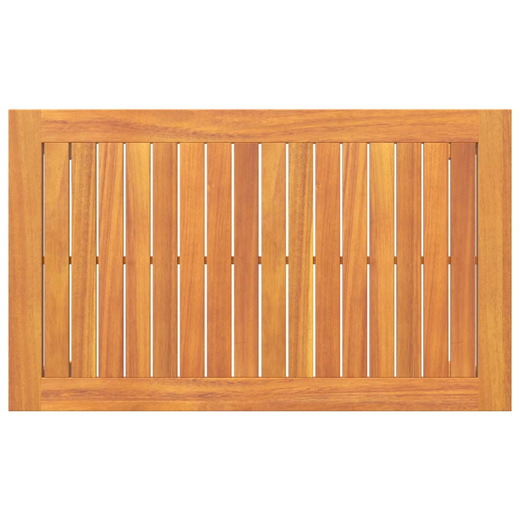 Tavolino da salotto Olio Naturale Legno di Acacia Massello