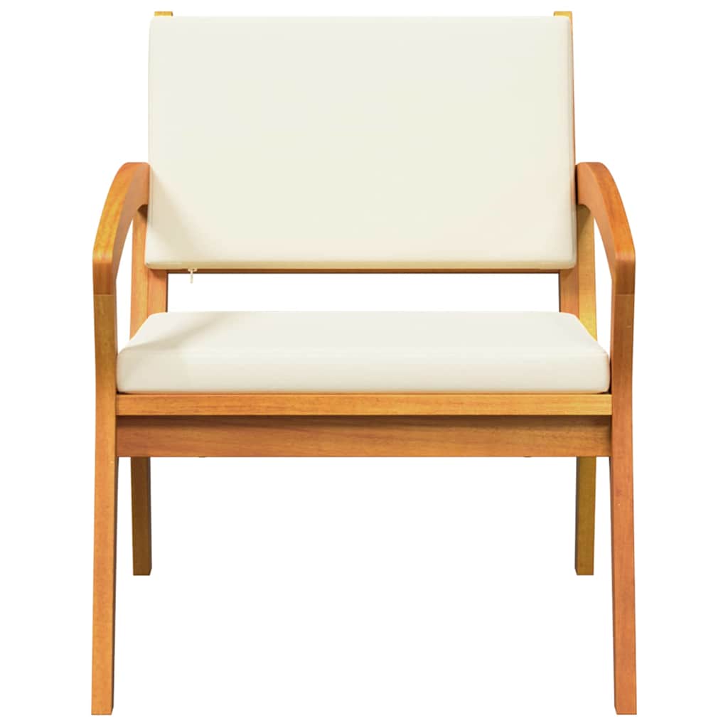 Sedia da Giardino 2 pcs Marrone Legno massello di acacia - homemem39