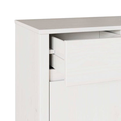 Credenza Drammen Bianco 114 x 43 x 75.5 cm - homemem39