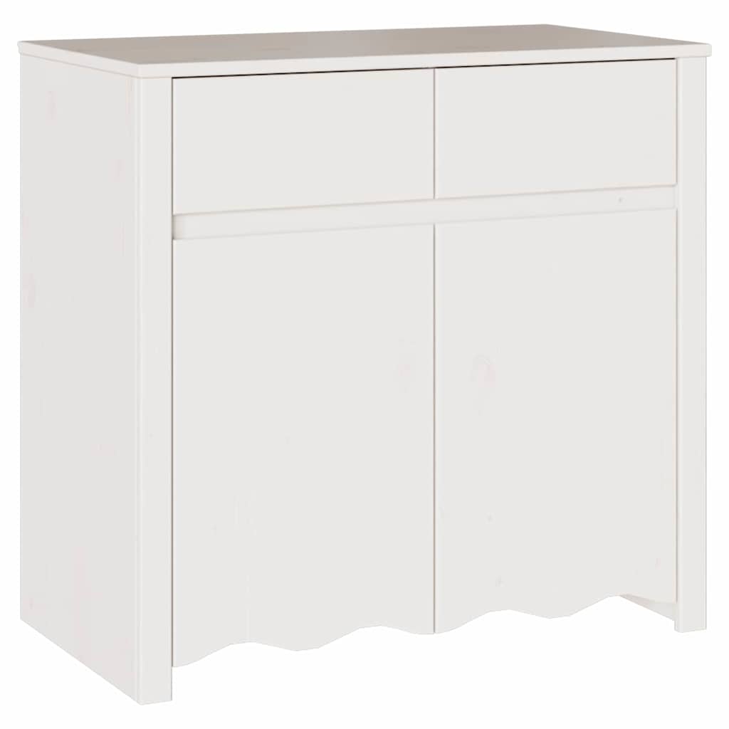 Credenza Drammen Bianco 79 x 43 x 75.5 cm - homemem39