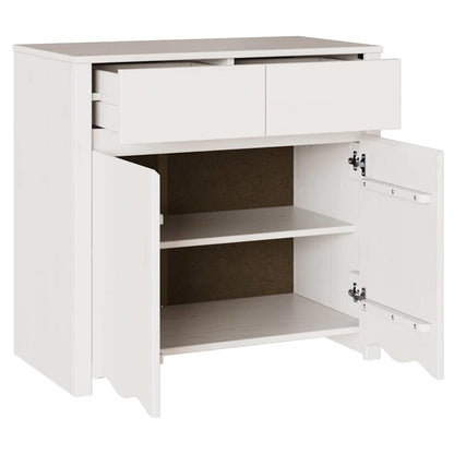 Credenza Drammen Bianco 79 x 43 x 75.5 cm - homemem39