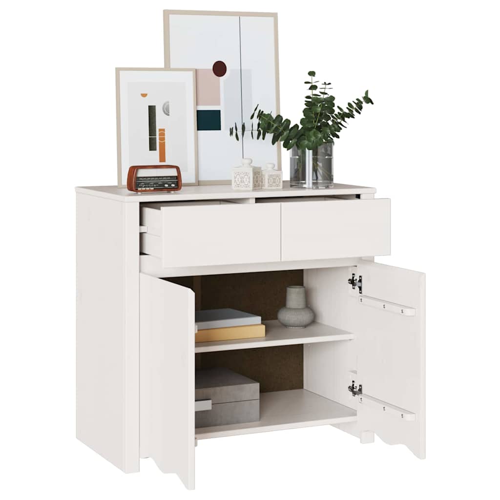 Credenza Drammen Bianco 79 x 43 x 75.5 cm - homemem39