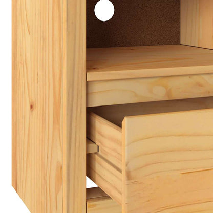 Mobile TV Drammen Rovere 99 x 43 x 55 cm Legno massello di pino