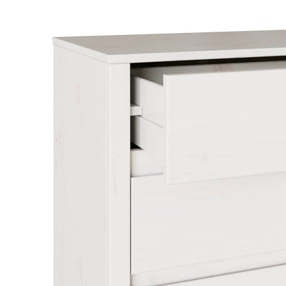 Cassettiera con cassetto Drammen Bianco 76.5 x 40 x 91 cm - homemem39