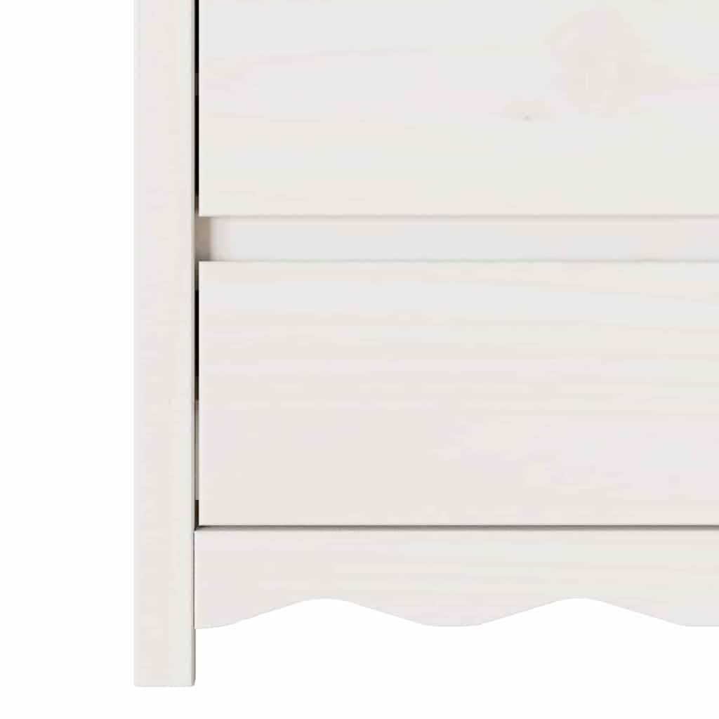 Cassettiera con cassetto Drammen Bianco 76.5 x 40 x 91 cm - homemem39