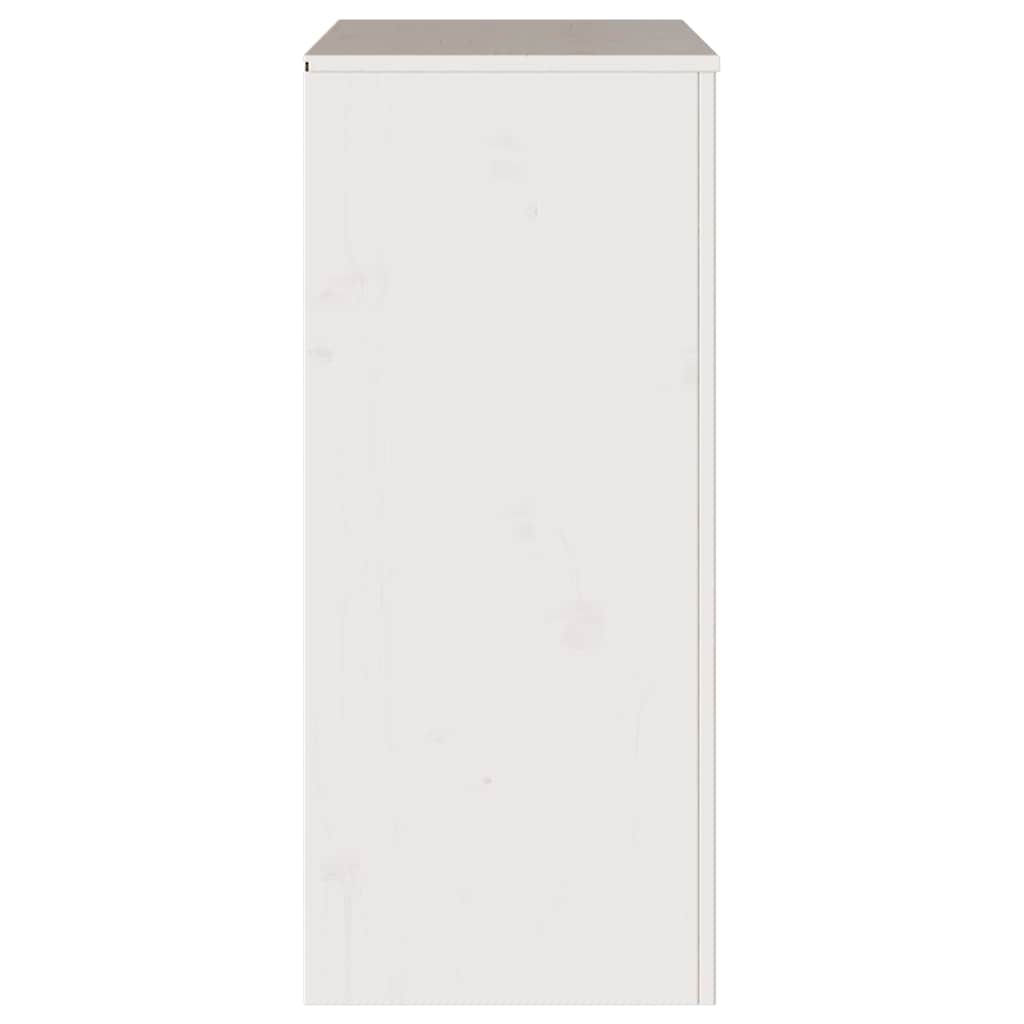 Cassettiera con cassetto Drammen Bianco 76.5 x 40 x 91 cm - homemem39
