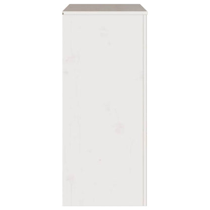 Cassettiera con cassetto Drammen Bianco 76.5 x 40 x 91 cm - homemem39