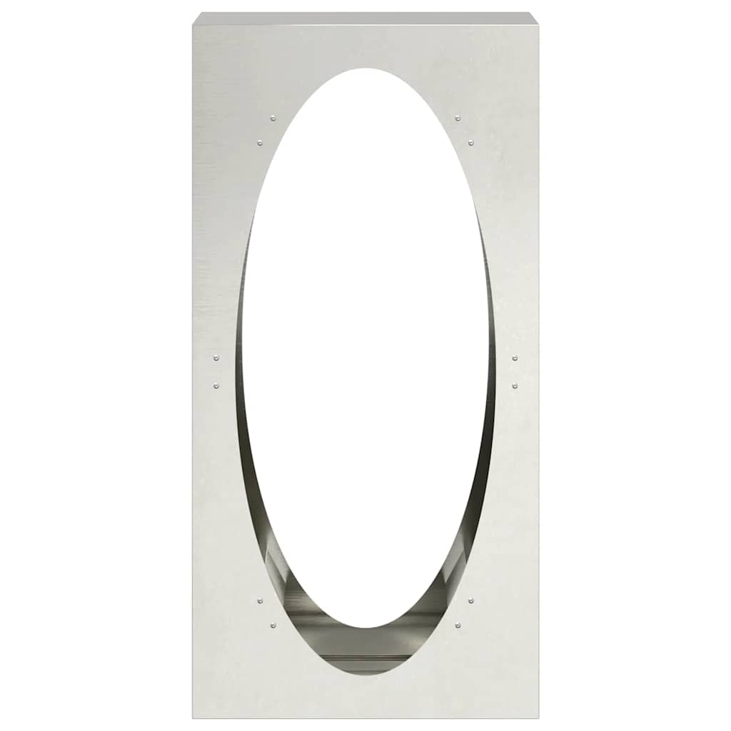 Rastrelliera per Legna da Ardere 50x23x100 cm in Acciaio Inox - homemem39