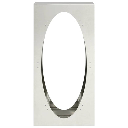 Rastrelliera per Legna da Ardere 50x23x100 cm in Acciaio Inox - homemem39