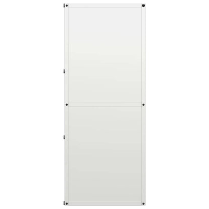 Rastrelliera per Legna da Ardere Bianca 40x30x75 cm - homemem39