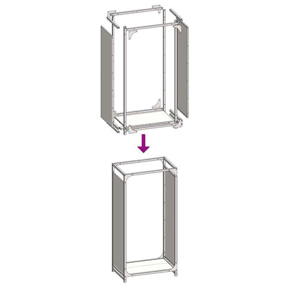 Rastrelliera per Legna da Ardere Verde Oliva 44x28x90 cm - homemem39
