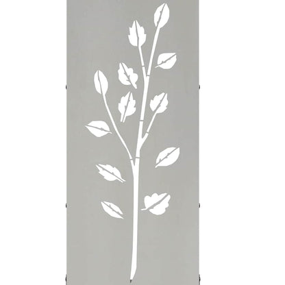 Rastrelliera per Legna da Ardere 40x30x80 cm in Acciaio Inox - homemem39