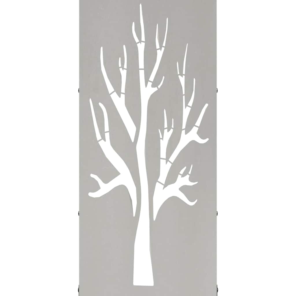 Rastrelliera per Legna da Ardere 40x30x80 cm in Acciaio Inox - homemem39