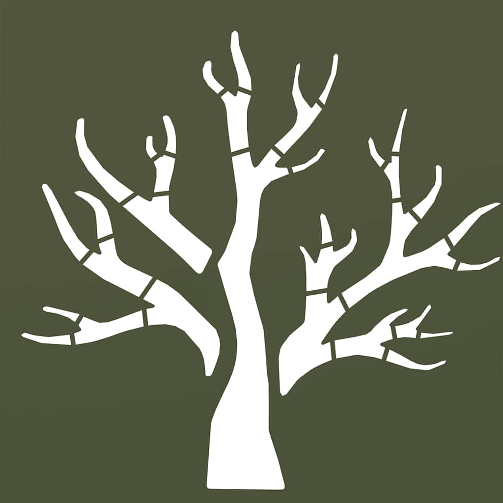 Rastrelliera per Legna da Ardere Verde Oliva 40x40x40 cm - homemem39