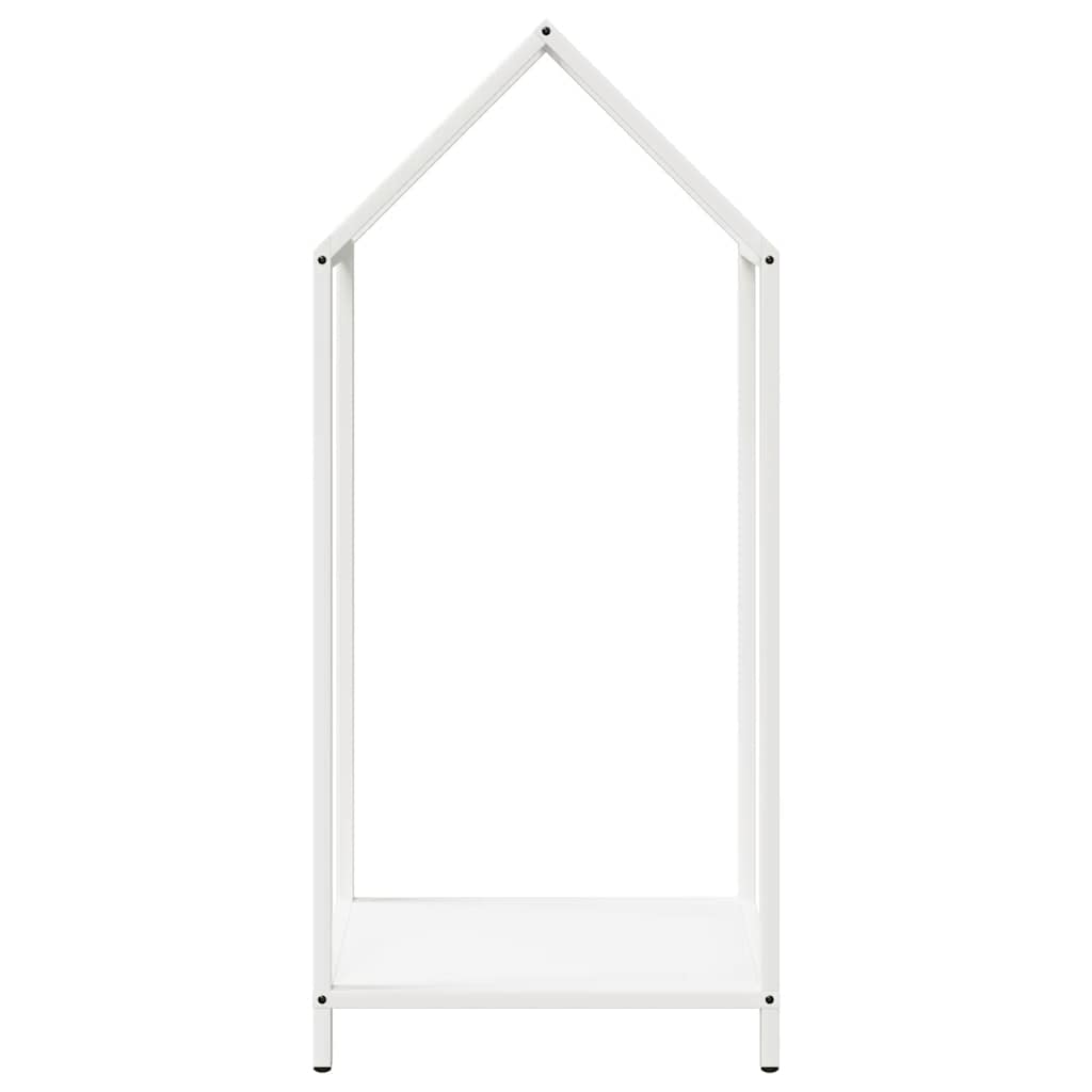 Rastrelliera per Legna da Ardere Bianca 40x25x90 cm - homemem39