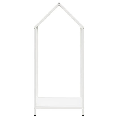 Rastrelliera per Legna da Ardere Bianca 40x25x90 cm - homemem39