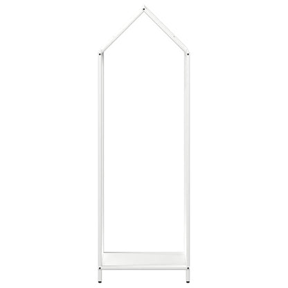 Rastrelliera per Legna da Ardere Bianca 40x25x120 cm - homemem39