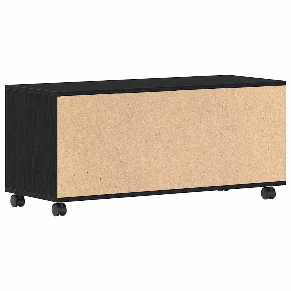 Mobile TV Nero 90 x 35 x 40.5 cm Legno multistrato