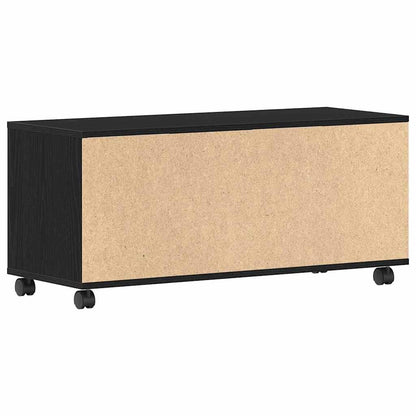 Mobile TV Nero 90 x 35 x 40.5 cm Legno multistrato
