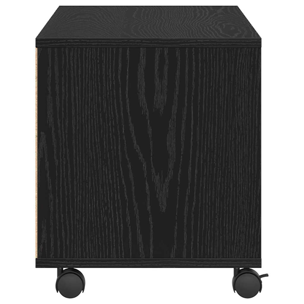 Mobile TV Nero 90 x 35 x 40.5 cm Legno multistrato | homemem39