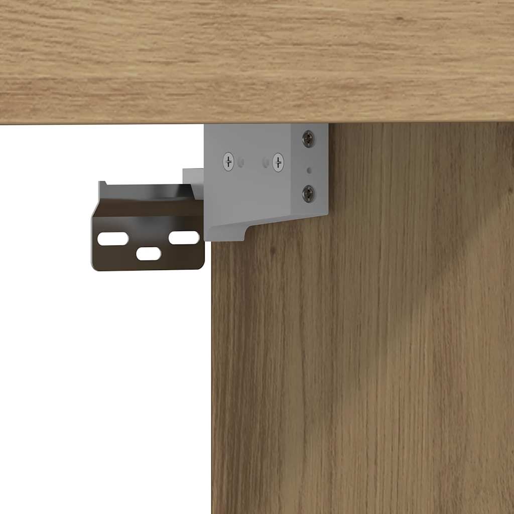 Mobile TV rovere artigianale 152 x 22 x 113 cm | homemem39
