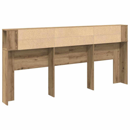 Testata del letto Rovere artigianale 220 x 18,5 x 102,5 cm