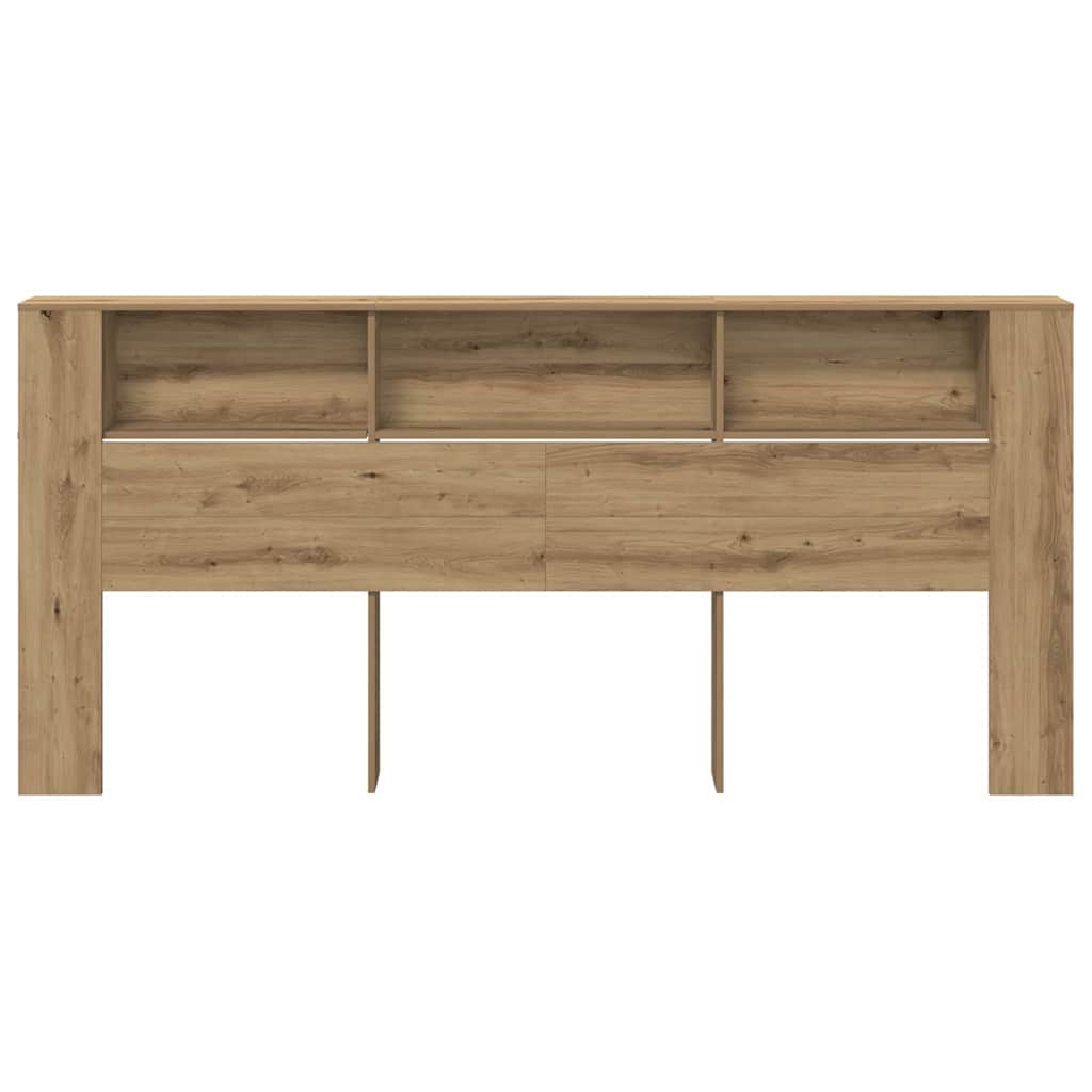 Testata del letto Rovere artigianale 220 x 18,5 x 102,5 cm
