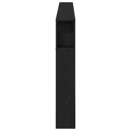 Testata del letto Rovere Nero 220 x 18,5 x 102,5 cm | homemem39