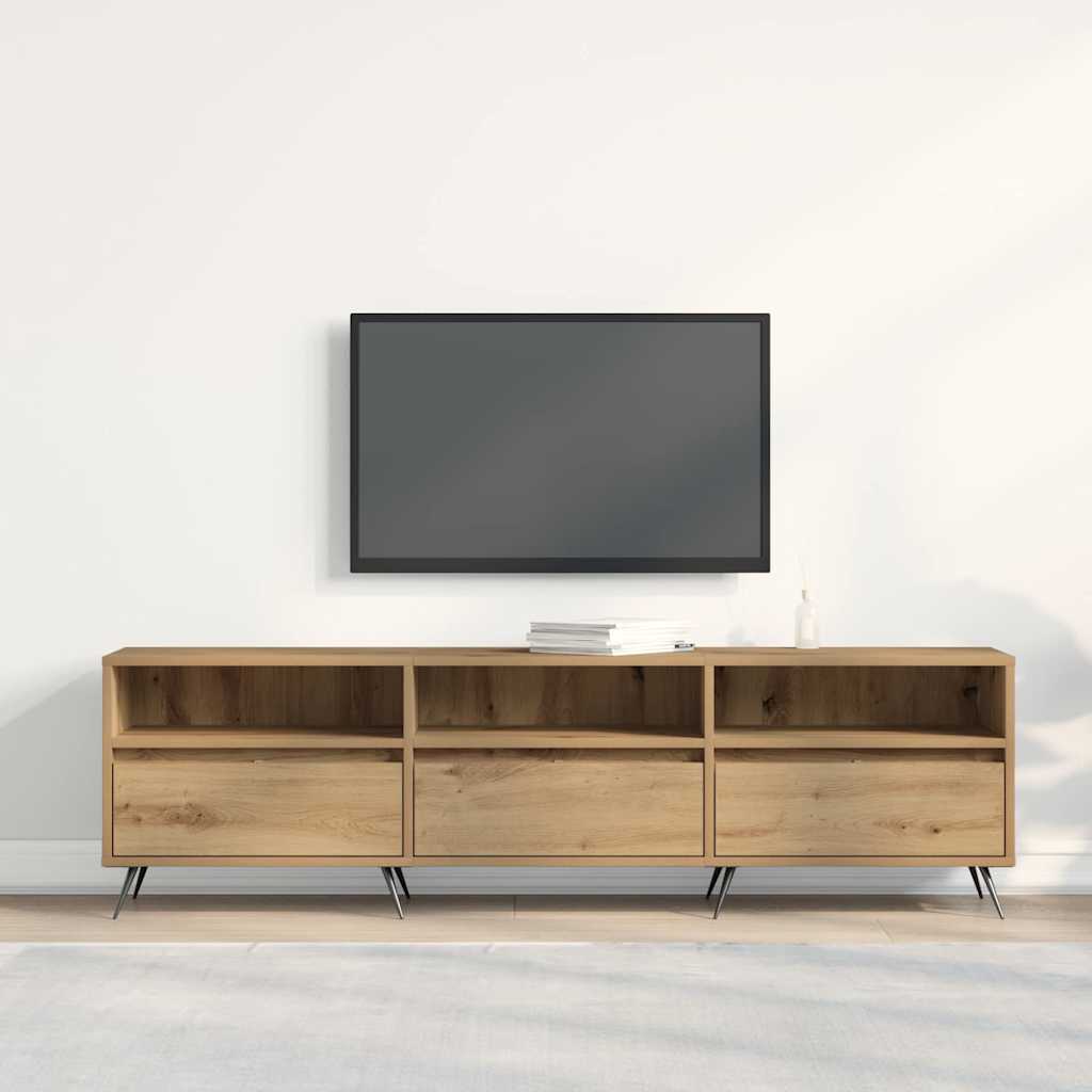 Mobile TV rovere artigianale 150 x 30 x 44,5 cm
