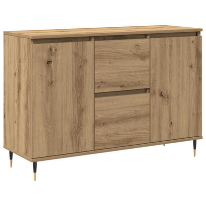 Credenza con cassetto Rovere artigianale 101,5 x 35 x 70 cm