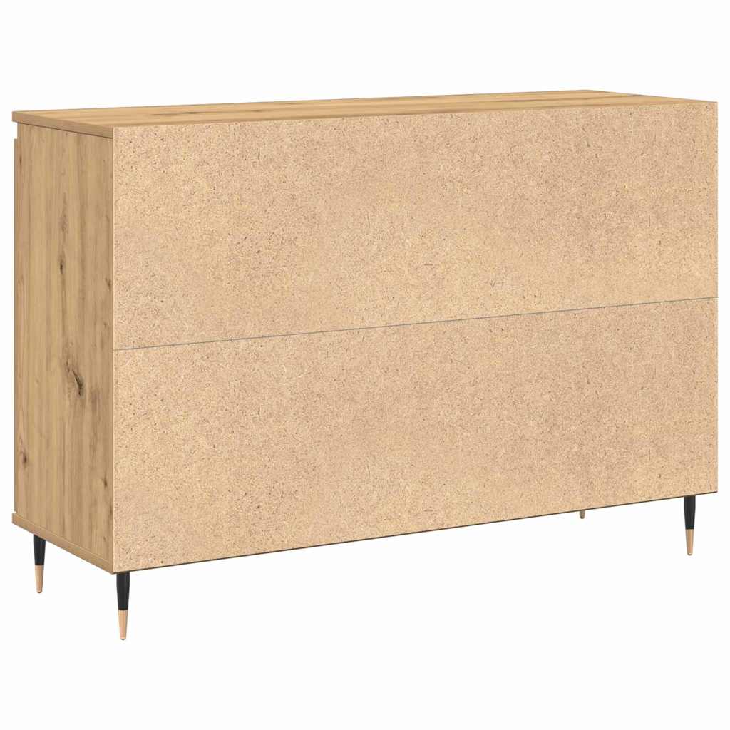 Credenza con cassetto Rovere artigianale 101,5 x 35 x 70 cm