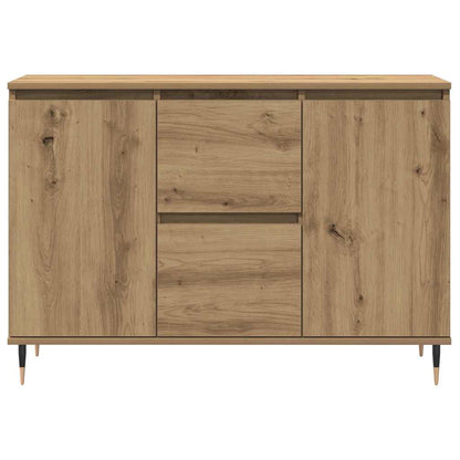 Credenza con cassetto Rovere artigianale 101,5 x 35 x 70 cm
