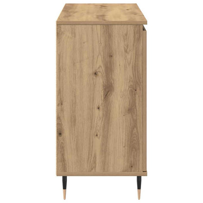 Credenza con cassetto Rovere artigianale 101,5 x 35 x 70 cm