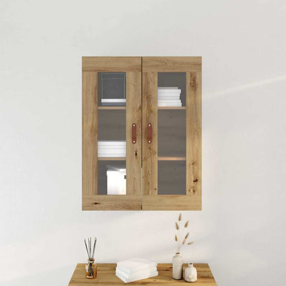 Armadietto a muro Rovere artigianale 69,5 x 34 x 90 cm