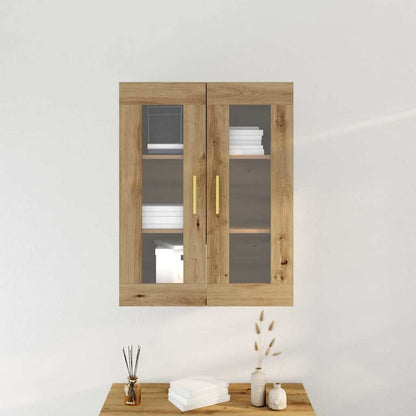 Armadietto a muro Rovere artigianale 69,5 x 34 x 90 cm