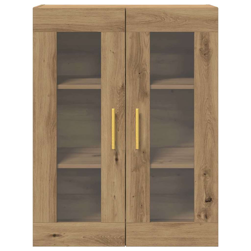 Armadietto a muro Rovere artigianale 69,5 x 34 x 90 cm