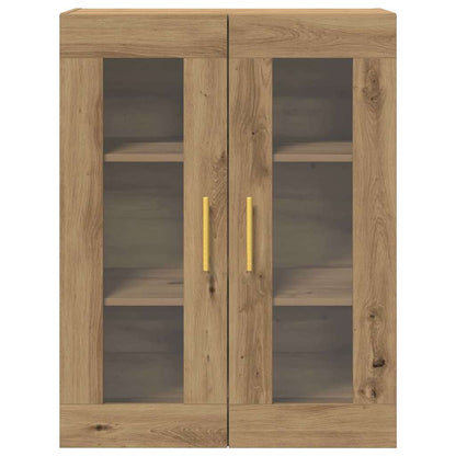 Armadietto a muro Rovere artigianale 69,5 x 34 x 90 cm